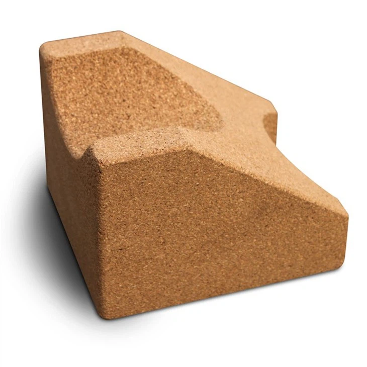 cork yoga mat and blocks