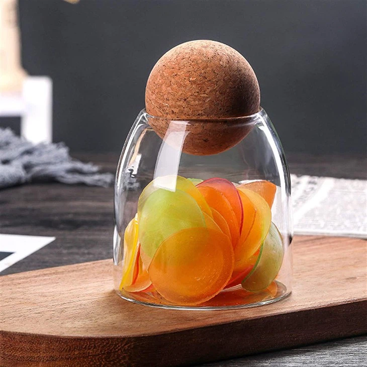 Cork Ball Lid Jar